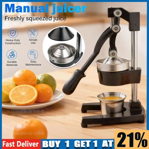 Manual juicer cast iron - cast,