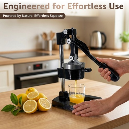 Cast iron citrus juicer - cast,