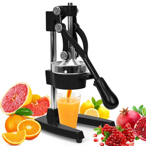 Manual juicer cast iron - iron, citrus
