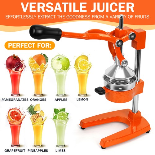 Manual juicer cast - manual, iron
