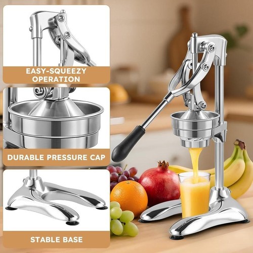 Hand press manual juicer cast - press,